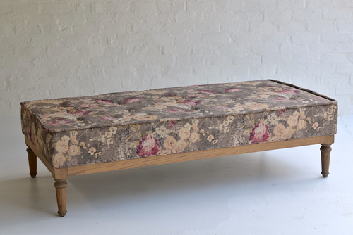 037 Floral Ottoman 