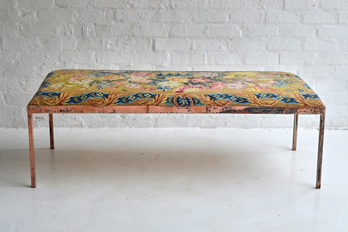 038 Ottoman copper tapestry