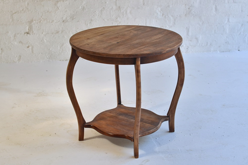 037 L Side tables - wooden round