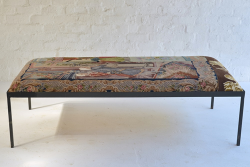 039 Ottoman Metal Tapestry