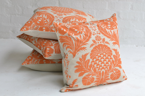036 Orange Detail Cushions