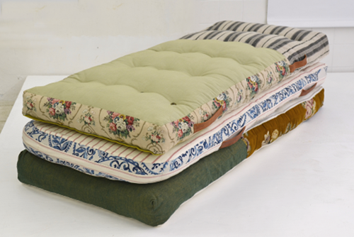 010 Vintage pea princess cushions